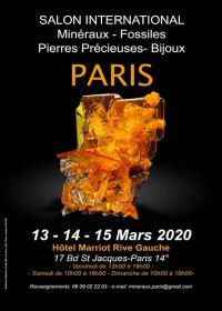 Internationell mässa, mineraler, fossiler, ädelstenar, smycken