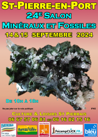 24 EME Mineral- och fossilutbyte i Saint Pierre en Port