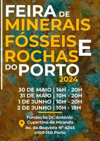 Minerals, Fossils and Rocks Fair i Porto