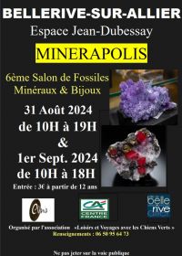6th Fossils Show - Mineraler - Ädelstenar och smycken