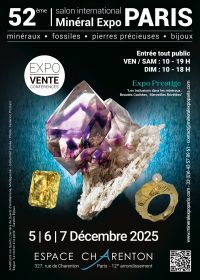 52:a upplagan av Mineral Expo Paris Show