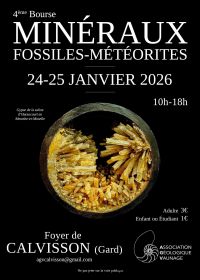 4:e mineral-, fossil- och meteoritmässan
