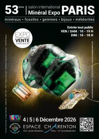 Mineralmässan Paris – 53:e upplagan