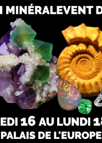 20:e mineralevenemanget Menton - mineraler, fossiler, ädelstenar, smycken, kristall och välmående