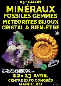 25:e MineralEvent-utställningen i Mandelieu