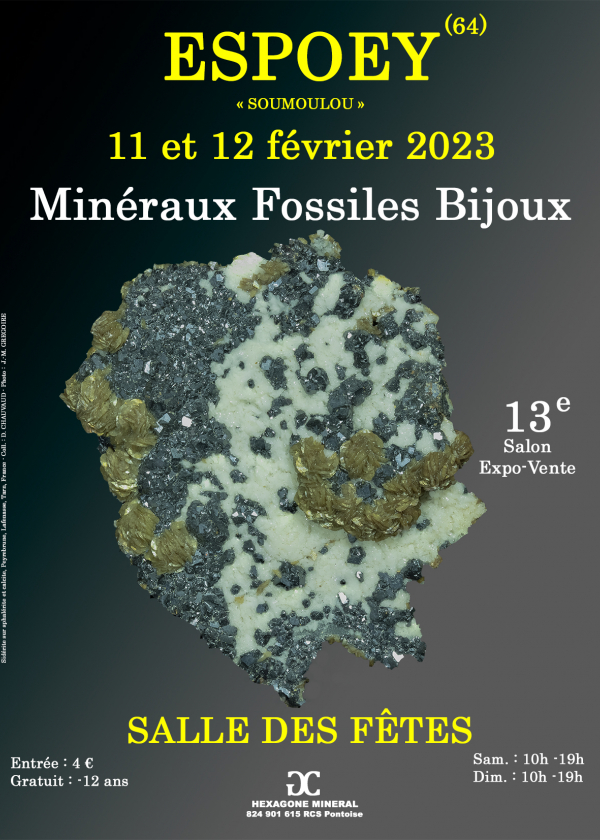 13:e mässan för fossila mineraler och smycken