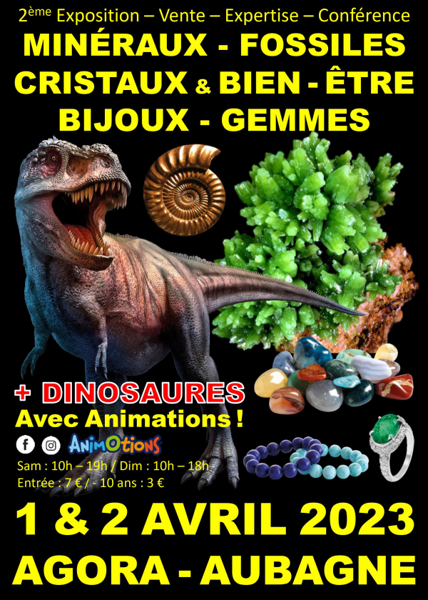 2:a Fossil Minerals Crystals Fair