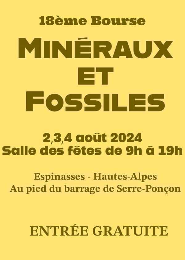 18:e mineral- och fossilutbytet.