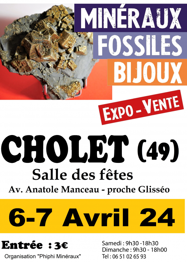 4:e upplagan av showen om mineraler, fossiler och smycken