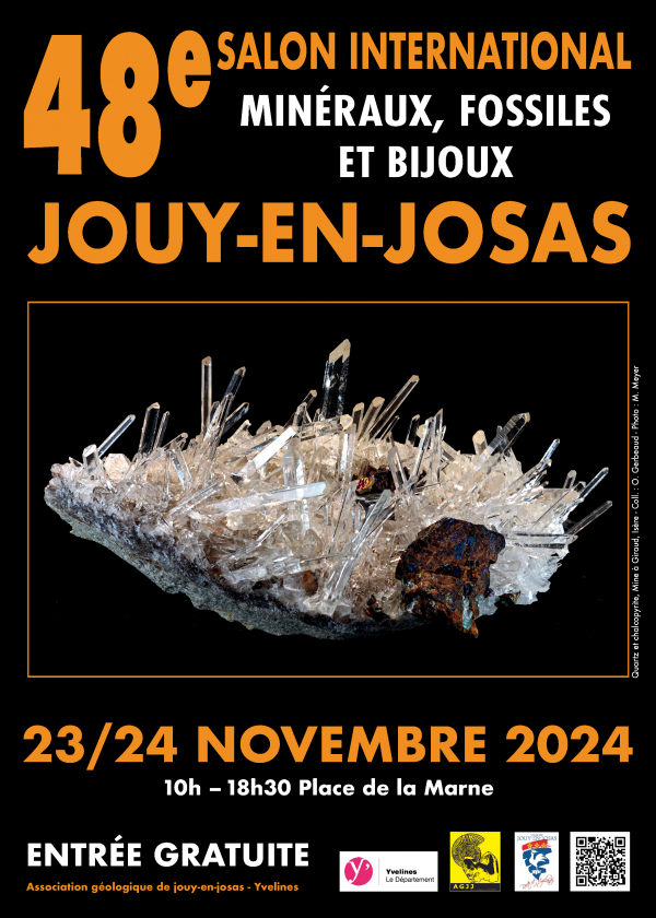 Internationell mineral- och fossilutställning - Jouy-en-Josas