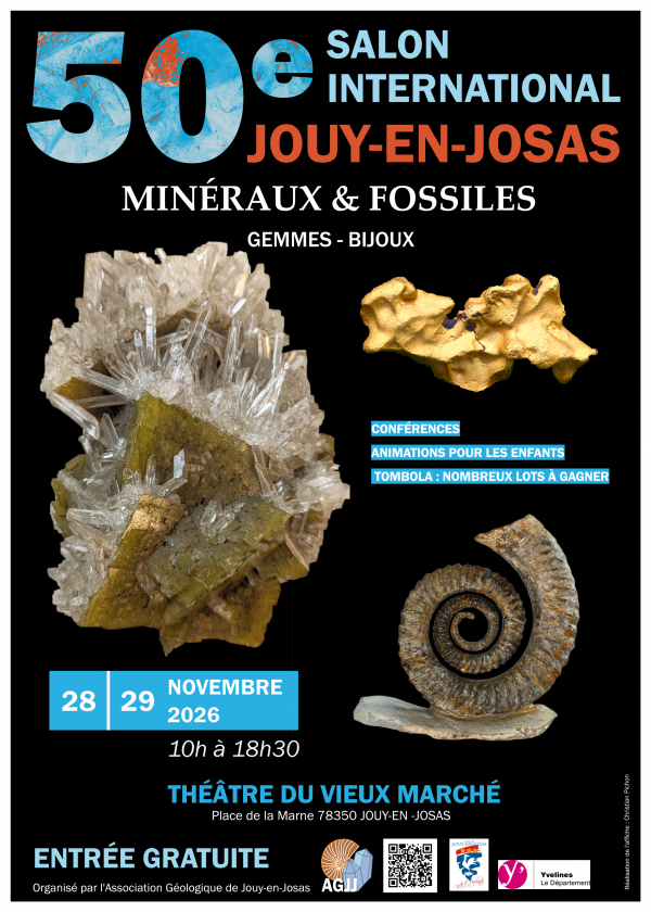 50:e internationella mineral-, fossil-, ädelstens- och smyckesutställningen i Jouy-en-Josas