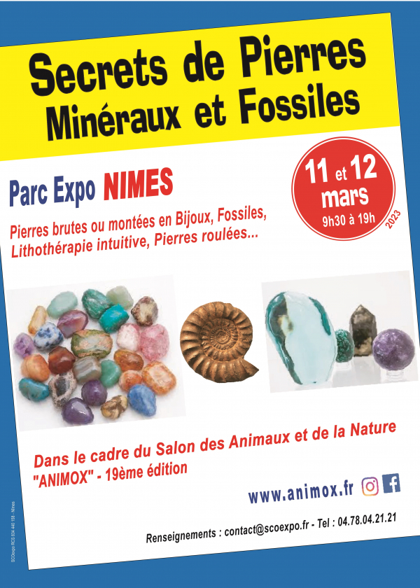 Secrets of Stones - 6:e fossil- och mineralutbytet