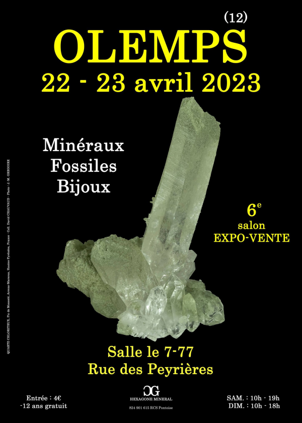6:e Mineral Fossil Jewellery Fair