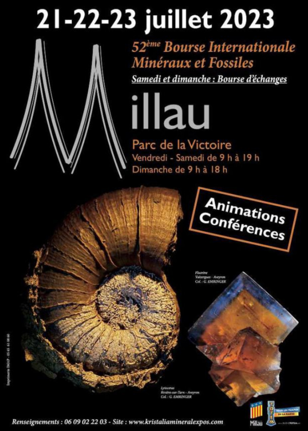 Internationell mässa för mineraler, fossiler, ädelstenar och juveler i Millau (12)