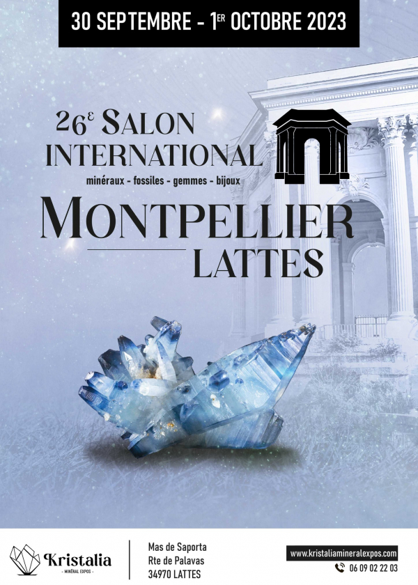 26:e internationella utställningen av ädelstenar och smycken av fossila mineraler från Lattes - Montpellier (34)