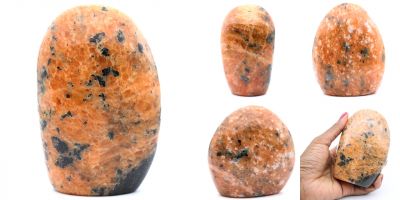Gratis former av orange kalcit från Madagaskar Madagaskar collection February 2021