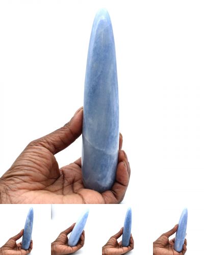 Blå kalcit Madagaskar collection November 2023