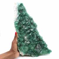 Grön fluorit från Madagaskar på nästan 4 kilo
