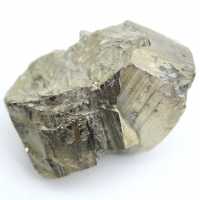 Kristallisering av pyrit från Bulgarien