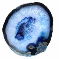 blå agatsten från Brasilien