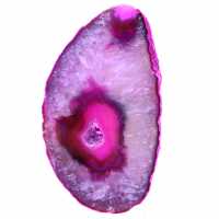 dekorativ rosa agat