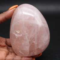 Polerad Rose Quartz Rock