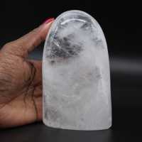 Samlarobjekt naturlig bergskristall