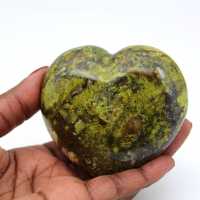 Grönt opalhjärta