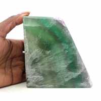 Grön Fluorit Hexahedron