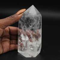 Crystal Quartz Prism från Madagaskar