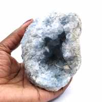 Celestite Crystal Geode
