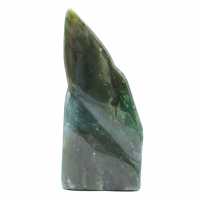 Jade nephrite polerad rock