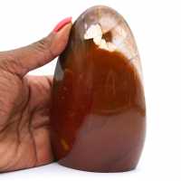 Polerad Red Jasper Rock