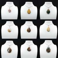 Imperial Jaspis Drop Pendant