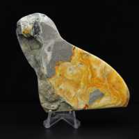 Stor humla i jaspis i natursten