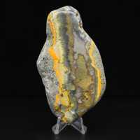 Slät stenjasper humla dekorationskollektion