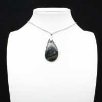 Kambamba Jasper Teardrop hängsmycke