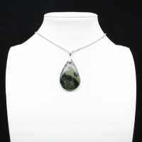 Kambamba Jasper Teardrop hängsmycke
