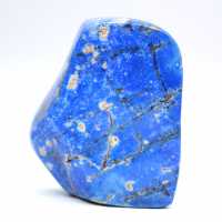 Polerad lapis lazuli, autentisk mineralsten Polerad lapis lazuli, autentisk mineralsten