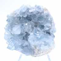 Blå celestitgeod Madagaskar naturligt mineral