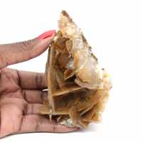 Prov av naturlig baryt från Marocko