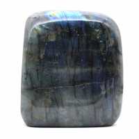 Liten polerad labradoritprydnad, Madagaskar Liten polerad labradoritprydnad, Madagaskar