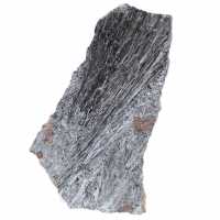 Pyrolusit, naturlig kristalliserad sten från Marocko