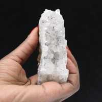 Kvarts Goetitprov, råa drusar från Marocko 180 g