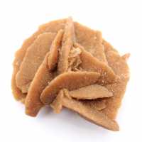 Litet fragment av ökenros: ett mineral från Marocko