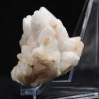 Naturlig marockansk blomkvarts med synliga kristaller