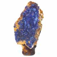 Rå malakit azuritprov