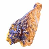 Malakit Azurit på matris