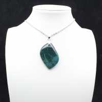 Grönt Jaspishänge från Madagaskar - Naturligt Mineral