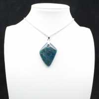 Hänge med Madagaskarblå Apatit - Högkvalitativt exemplar